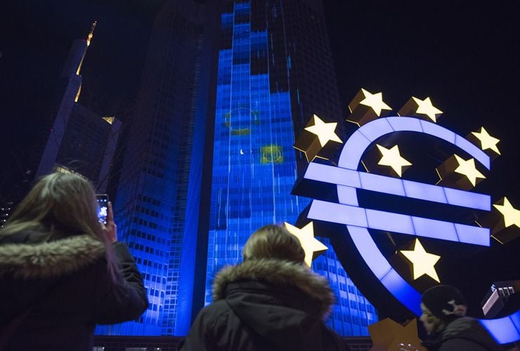 Euro to pound sterling exchange rate
