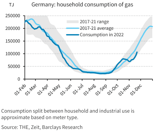 German household consumption