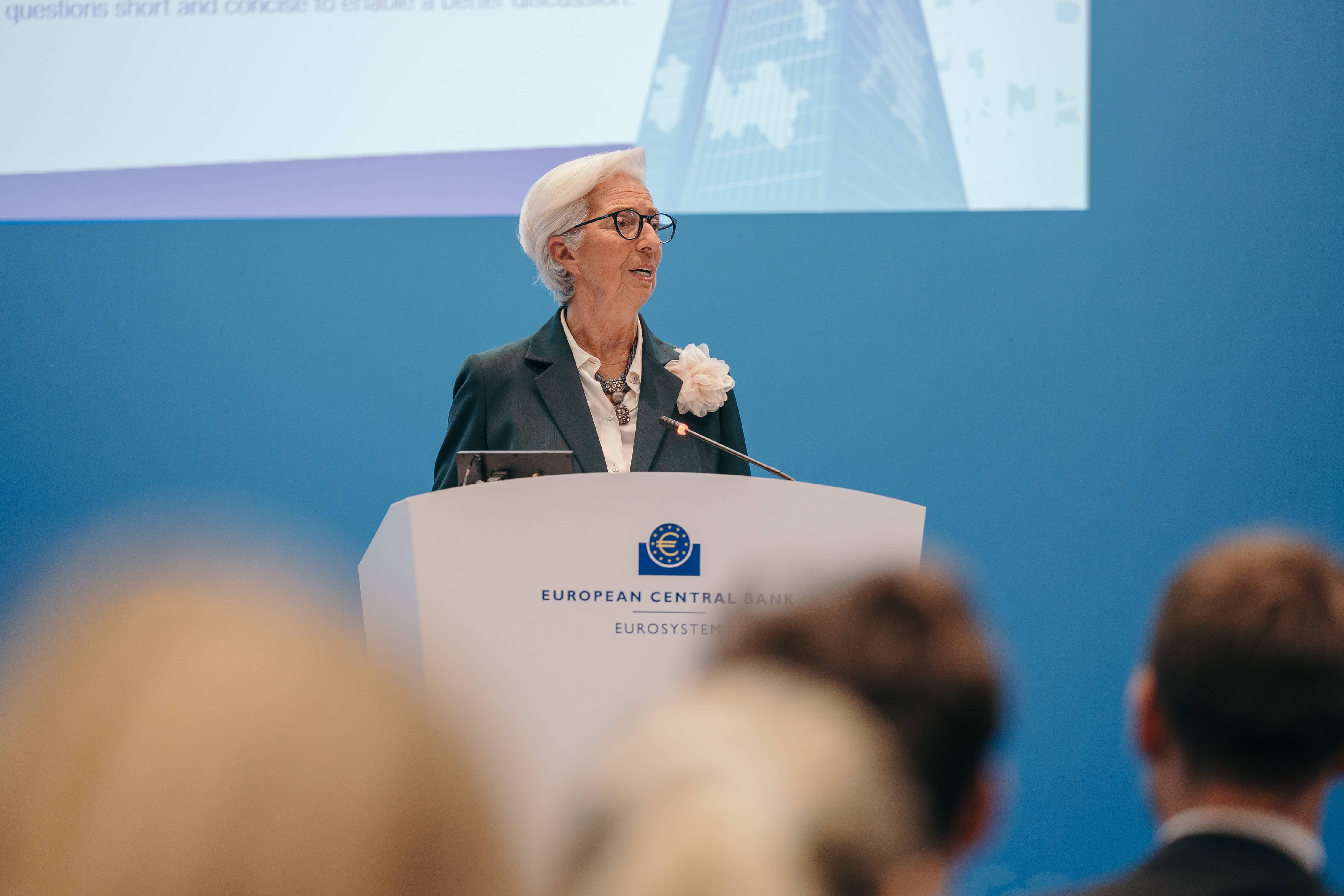 ECB President Christine Lagarde