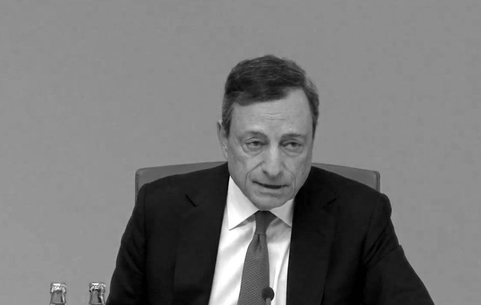 draghi black and white