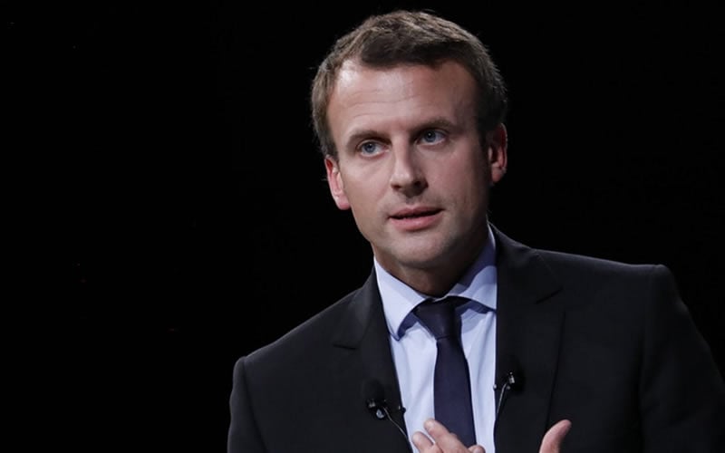Emmanuel Macron helps the Euro higher
