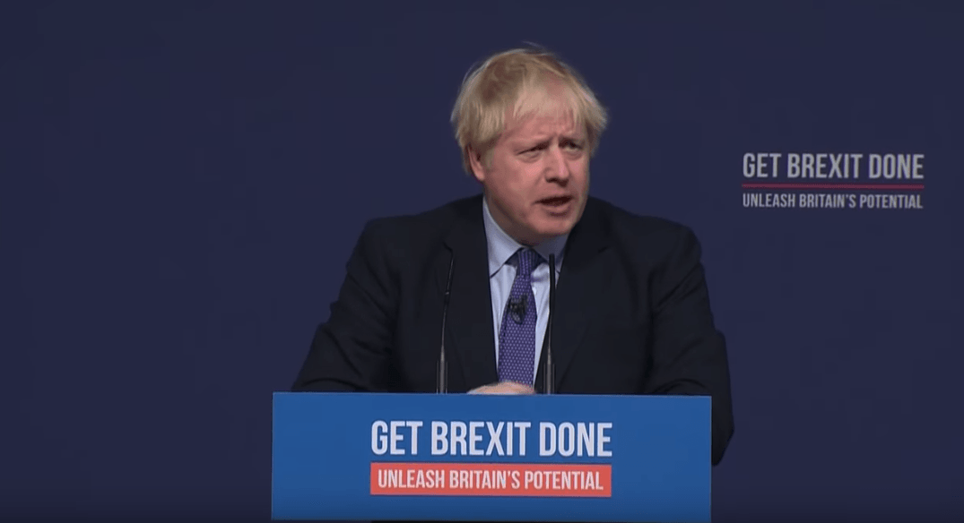 Johnson launches party manifesto