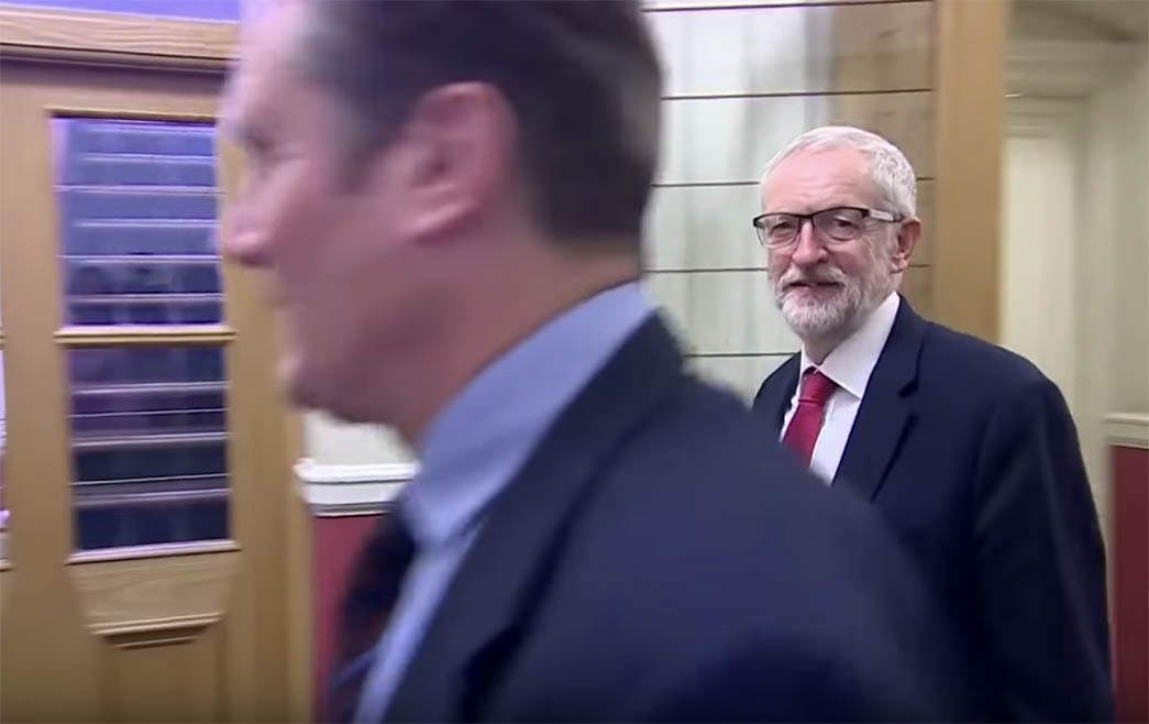 Corbyn talks with May