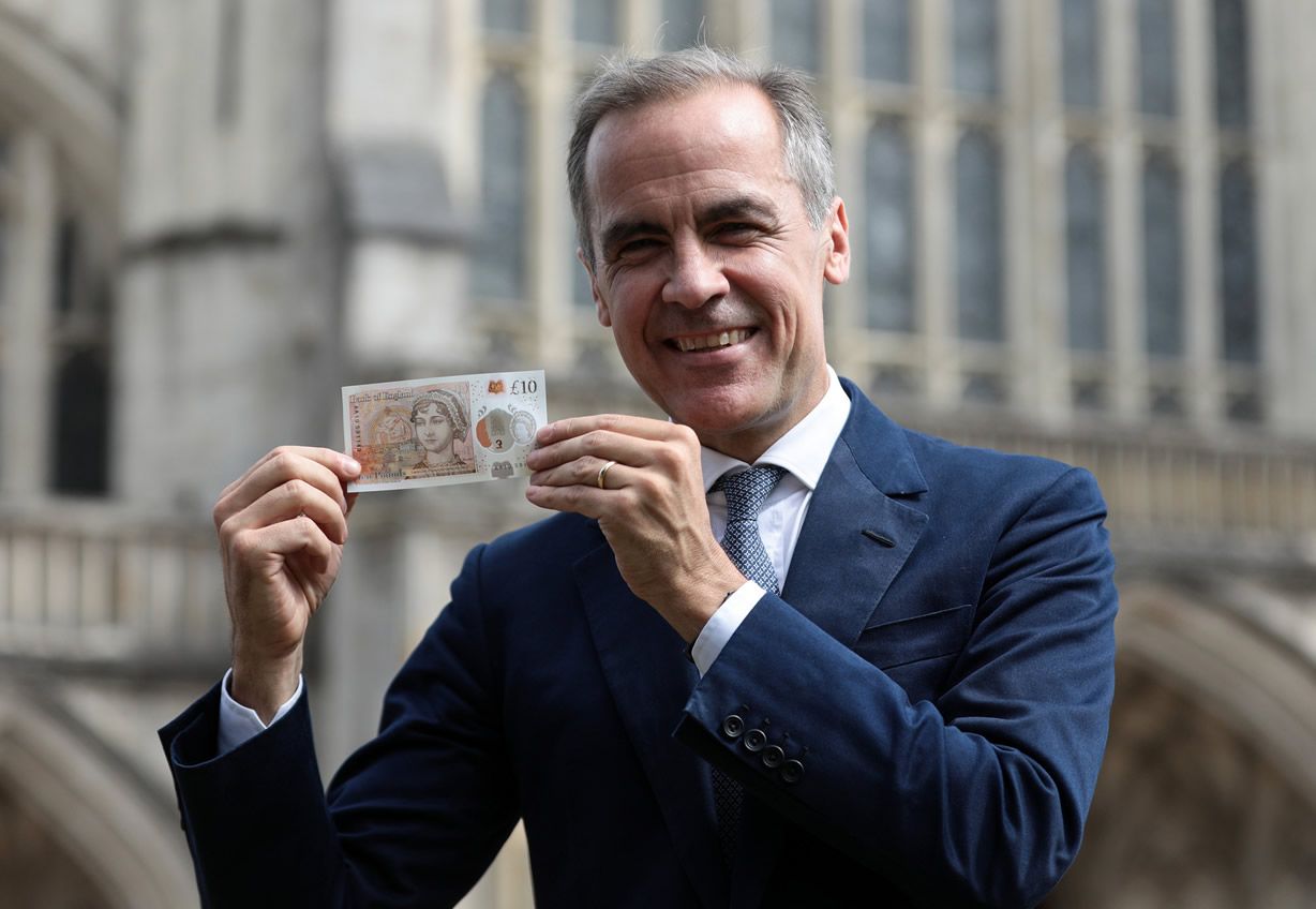 Mark Carney, Bank of England