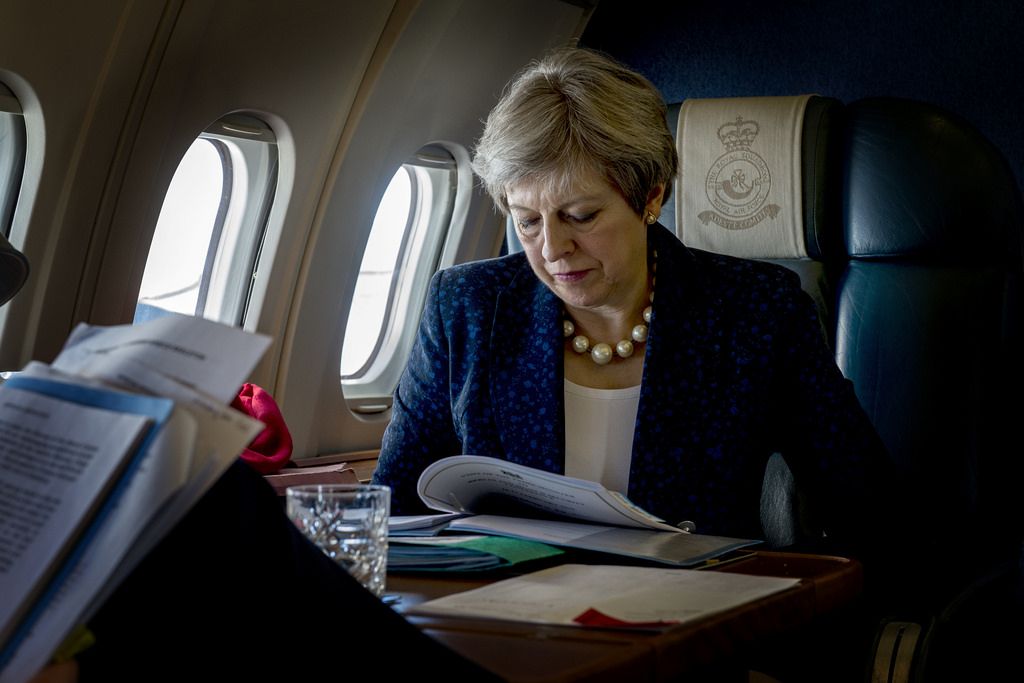 Theresa May back to Brussels