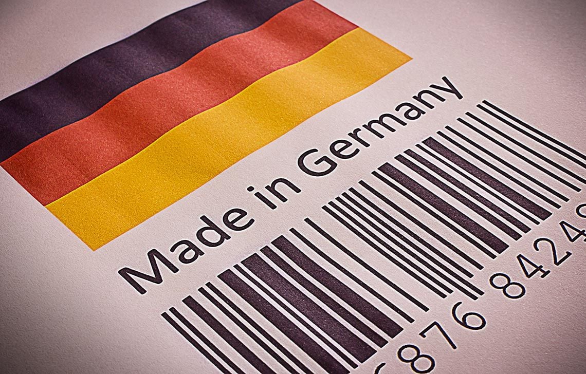 German exports are down hitting industry