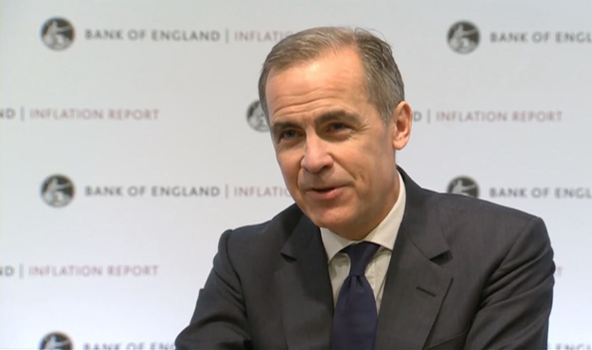 Mark Carney Bank of England