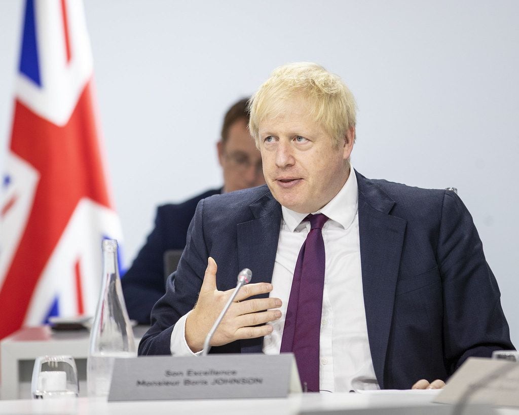 Johnson at negotiating table