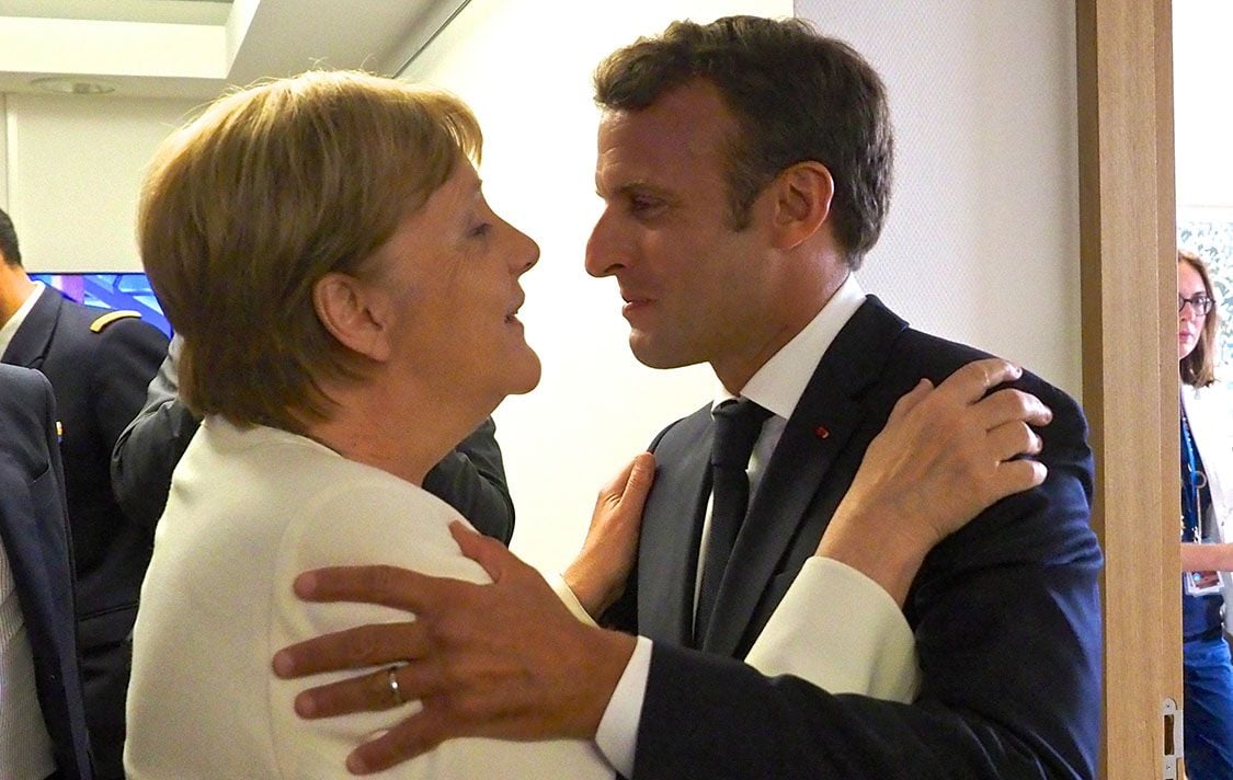 Macron and MErkel