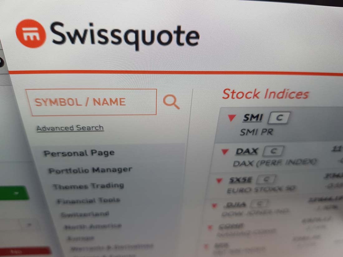 Swissquote Bank recommendation on the Pound 