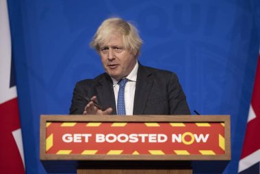Johnson at Downing Street presser