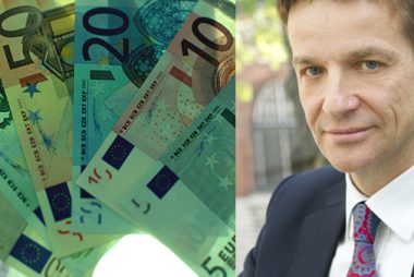 euros to pounds fall on hansson comments