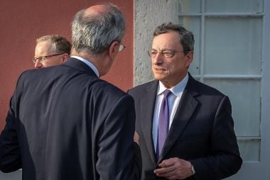 Draghi offers Euro Exchange Rates Little Help with on-Target Message in Sintra