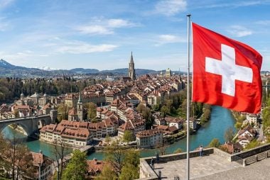 Bern, Switzerland, home of the Swiss National Bank