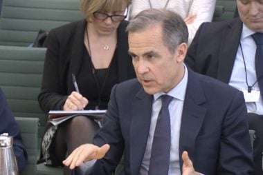 Carney evidence to Treasury Select Committee