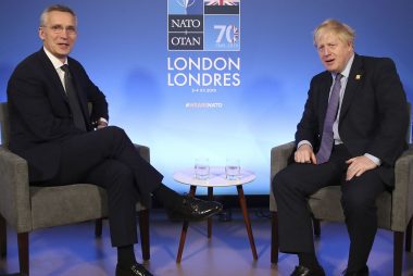 Johnson at NATO