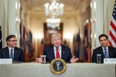 Pound Sterling Climbs as Trump Signals War Has an End Point