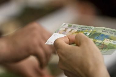Pound-Franc On Course to Slide Below Parity: J. Safra Sarasin