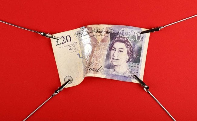 Pound-to-Euro Rate Breaks Lower