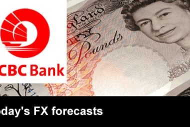 todays exchange rate forecasts from OCBC Bank