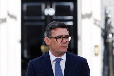 Prime Minister Andy Burnham at Number 10 Downing Street