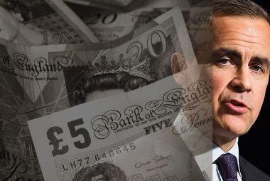 Pound Drops 1.5% as Bank of England Cuts Rates, Unleashes Hefty Quantitative Easing Package