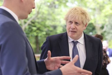 Johnson EU tensions exchange rates