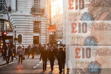 Employment data high-street image