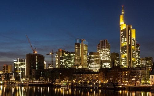 Euro-Dollar Forecasts Lowered at Commerzbank