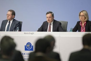 Mario Draghi and the ECB press conference