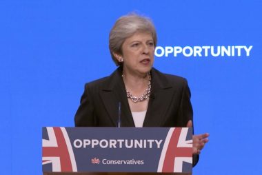 British Pound Relief as May Sticks to her Guns on Brexit Strategy in Conservative Party Speech