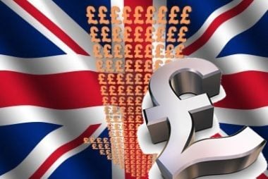 pound sterling top heavy against us dollar 