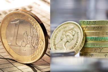 pound to euro exchange rate outlook for today