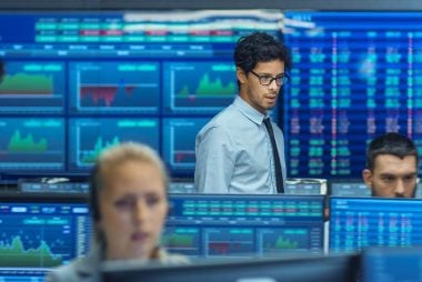 Trading room
