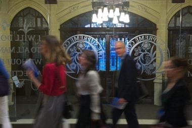Supreme court ruling and impact on Pound exchange rates