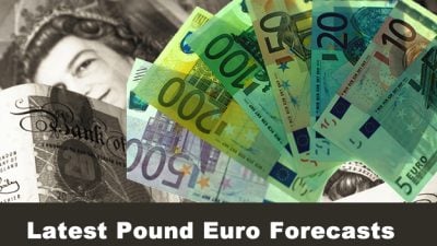 Pound euro exchange rate forecasts: 1.22 and 1.25 eyed by analysts
