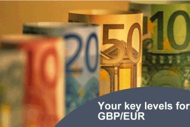 euro pound exchange rate levels 