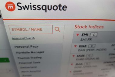 Swissquote Bank recommendation on the Pound 