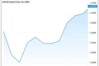 Pound rallies in wake of referendum outcome