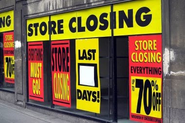 Retail store closure