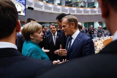 Merkel and Tusk German veto of Brexit extension