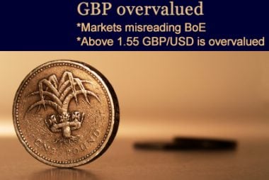 british pound sterling overvalued