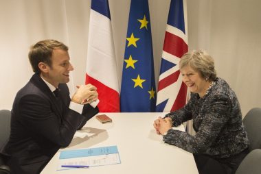 Pound Eyes May's Meetings with Macron & Merkel Ahead of Brexit Summit Summit