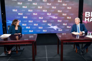 Biden and Harris