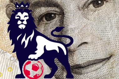 Premier Leage fall in the Pound