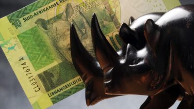South African Rand Charges Ahead