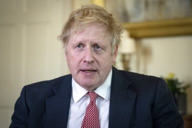 Johnson out of hospital