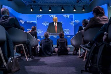 Dollar Hit by Fed & Interest Rate Comments in Trump's Davos Speech