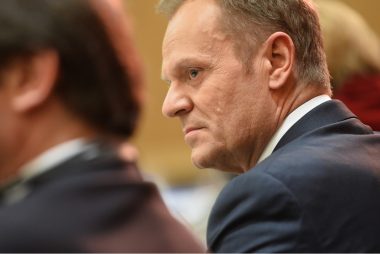 Donald Tusk bump