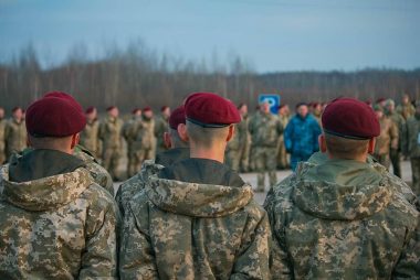 Ukrainian soldiers